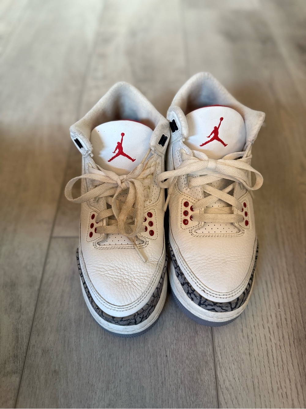 Air Jordan 3 White Cement Reimagined GS 6Y DM0967-100 w/ Box